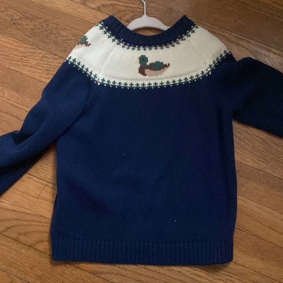 Little English intarsia duck sweater 6 - Picture 4 of 4